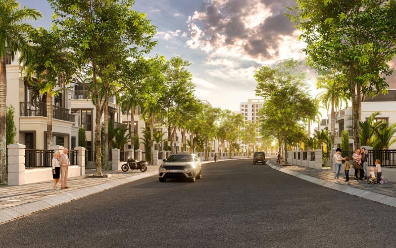 Khu nhà ở biệt thự BT-B(1,2,3)